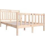  Okvir za krevet od masivnog drva 135 x 190 cm 4FT6 bračni | shoptok.hr