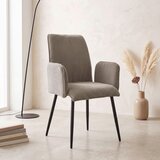 Stylife NASLANJAČ, kovina, tekstil rjava, črna | Shoptok.si
