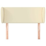  Vzglavje z ušesi krem 103x23x78/88 cm umetno usnje, (20739437) | Shoptok.si