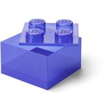Lego Ljubičasta plastična dječja kutija za pohranu 25x25x18 cm – | shoptok.hr
