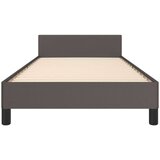  Posteljni okvir z vzglavjem siv 90x200 cm umetno usnje, (20788572) | Shoptok.si
