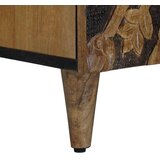  Kupaonski ormarić za sudoper s pohranom Smeđa 62 x 33 x 58 cm | shoptok.hr