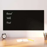  Stenska magnetna tabla črna 100x50 cm kaljeno steklo | Shoptok.si