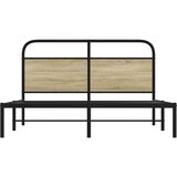 vidaXL Okvir kreveta bez madraca boja hrasta sonome 160x200 cm drveni | shoptok.hr