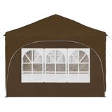  Zložljivi šotor za zabave 575 x 288 x 245 cm Taupe, (5000248614) | Shoptok.si