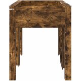  Krevet na kat za djecu s pohranom Dimljeni hrast 75 x 190 cm | shoptok.hr
