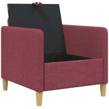 SOFA s pohranom Vinska crvena 72 x 78 x 87 cm Poliester | shoptok.hr
