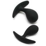 Rimba Copenhagen - Komplet analnih vibratorjev - črni (2 kosa) | Shoptok.si