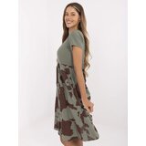 Italy Moda Dress-DHJ-SK-253701.80-khaki | Shoptok.si