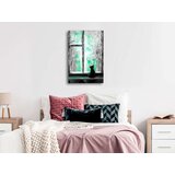  Slika - Longing Kitty (1 Part) Vertical Green 80x120 | shoptok.hr