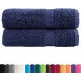 Premium ručnici za ruke SOLUND 2 kom. tamnoplavi 50x100 cm 600 g/m² | shoptok.hr