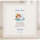  KRSTNI PRTIČEK s križcem in pentljico KRSPRT 18 | Shoptok.si