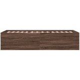  Okvir za krevet smeđi hrast 100 x 200 cm konstruirano drvo | Eponuda.ba