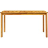  Vrtni set za objed 5 kom. Smeđa Čvrsto drvo akacije | shoptok.hr