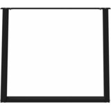  Noge za blagovaonski stol U-oblik 2 kom Crne 90 x (72-73) cm Čelik | Eponuda.com