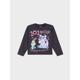 Sinsay Pamučna majica dugih rukava Stitch Cijene