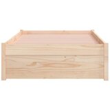  Okvir za krevet od masivnog drva 75 x 190 cm jednokrevetni | shoptok.hr