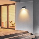  LED solarno svetlo LED/0,9W/3,7V 3000K IP65 1200 mAh crna | Eponuda.com