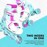 Yvolution neon combo skates vel 34-37 tirkizno plavi ( nt10t4 ) | ePonuda.com