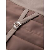 Ombre Men's suit vest with classic detailing and lining - beige | Shoptok.si