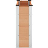  Povišena vrtna gredica Smeđa 100 x 30 x 72 cm | shoptok.hr