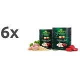 Junior - piščanec in govedina 6 x 400 g
