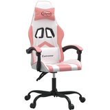  Igraća stolica bijelo-ružičasta od umjetne kože | shoptok.hr
