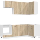  Kuhinjska jedinica LYON 8 kom. Hrast sonoma Konstruirano drvo | shoptok.hr