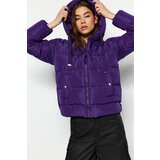 Trendyol Winter Jacket - Purple - Puffer Cene