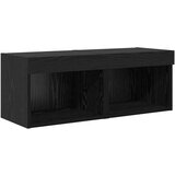 TV zidne jedinice Zidne 5 pcs Crni hrast 60 x 30 x 30 cm | shoptok.hr