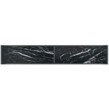 vidaXL Konzolni stol crni 200 x 35 x 75,5 cm od kaljenog stakla | shoptok.hr