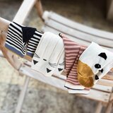 Liewood otroške nogavice silas cat mustard 2 para | Shoptok.si