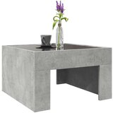 vidaXL Stolić s beskonačnim LED siva boja betona 50x50x30 cm | shoptok.hr