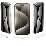 hoco. kaljeno privacy staklo 360 stupnjeva za iPhone 15 | shoptok.hr