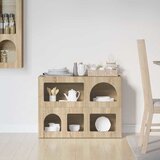  Kreveta Sonoma hrast 80.5 x 35 x 59 cm Konstruirano drvo | shoptok.hr