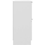  Komode 2 kom bijele 30 x 30 x 70 cm od konstruiranog drva | shoptok.hr