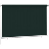  Vanjska roleta za zamračivanje 220 x 140 cm tamnozelena HDPE | shoptok.hr