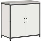 vidaXL Kuhinjski set za shranjevanje 2 pcs Bela 150 x 50 x 92 cm | Shoptok.si