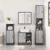 vidaXL Kupaonski ormarić za umivaonik sivi Sonoma 65x33x60 cm | shoptok.hr