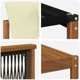  Set vanjskih sofa 8 kom. Prirodna i krem | shoptok.hr