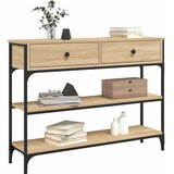  Konzolni stol boja hrasta sonome 100x25x75 cm konstruirano drvo | shoptok.hr