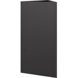  Vrtna sadilica crna trokutasta 40x34,5x75 cm čelična | shoptok.hr