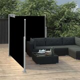  Uvlačiva bočna tenda 120 x 600 cm crna | shoptok.hr