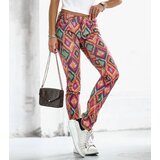 Gemre Multicolored Patterned Laver Pants | Shoptok.si