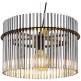 Lesnina-XXXL Gorley LED viseća svjetiljka (60 W, Ø x V: 40 x 150 cm, Crna) | shoptok.hr