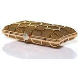 Zlatna clutch torbica | shoptok.hr