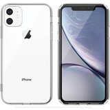 QDOS Ovitek za iPhone 11 / XR Hybrid iz TPU obdelave proti praskam, Prozorno, (21153621) | Shoptok.si