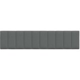 vidaXL Vzglavna stranica temno siva 200 cm blago | Shoptok.si