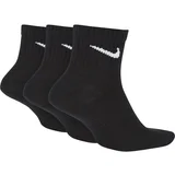 Nike Športne nogavice Everyday Lightweight Ankle Training 3pck Črna