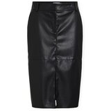 Vila Krila Noos Dagmar Midi Skirt - Black Črna Cene
